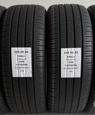 4 gomme 235 50 20 pirelli a1335