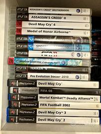 16 giocchi PS2 e PS3