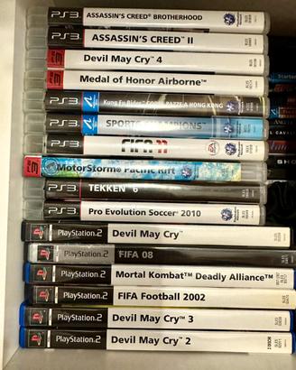 16 giocchi PS2 e PS3