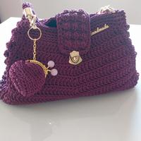 borsa uncinetto artigianale 