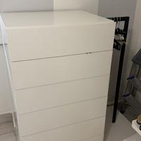 Comodini e settimanale per camera da letto