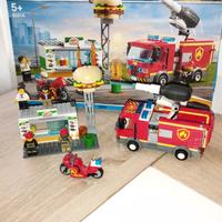 Gioco Lego City 60214 camion pompieri 