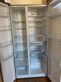 Frigorifero Americano Haier - Doppia Porta Inox