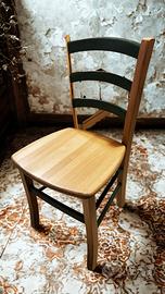 Sedia in legno
