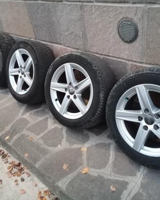 cerchi il lega 16" e gomme audi A3 Skoda Seat vw