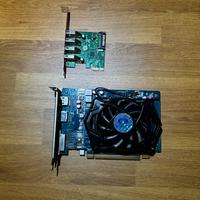 Scheda Video AMD HD 6670 1GB - PCIe 4× USB 3.0