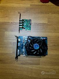 Scheda Video AMD HD 6670 1GB - PCIe 4× USB 3.0