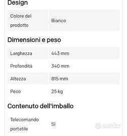 climatizzatore portatile haier 12000 