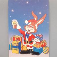 Cartolina pubblicitaria Nesquik Vintage Natale
