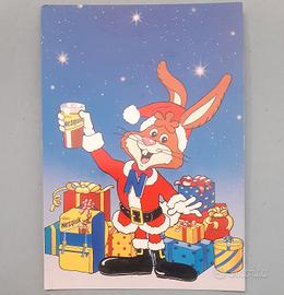 Cartolina pubblicitaria Nesquik Vintage Natale
