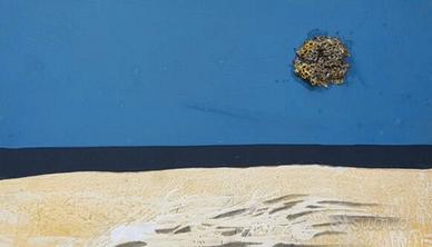 Tecnica mista su tavola Sergio Dangelo