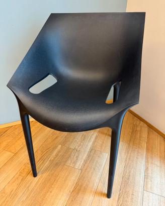 2 sedie Kartell Dr. Yes nere