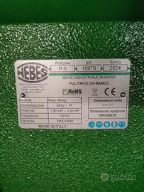 pulitrice da banco 380v NUOVA