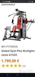 BH Fitness Global Gym G152X palestra multifunzione