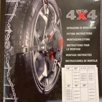 Catene ragno 4x4 speciali x non catenabili