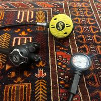 I° stadio Scubapro MK25 S600 + Octopus + manometro