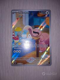 Carte Pokemon Lickitung 180/162 Ita Cronoforze