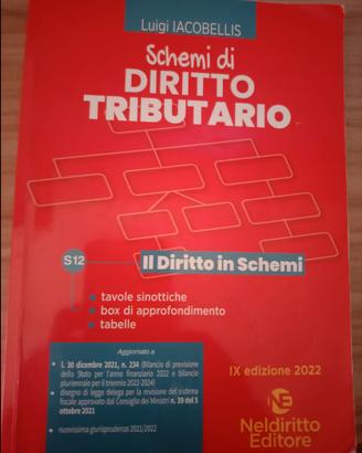 schemi di diritto tributario nld editore