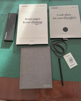 reMarkable 2 + Marker Plus + custodia originale
