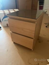 Comodino Malm Ikea