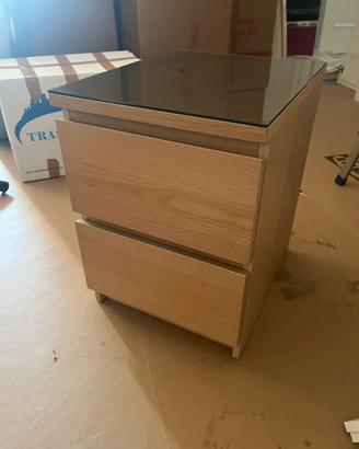 Comodino Malm Ikea