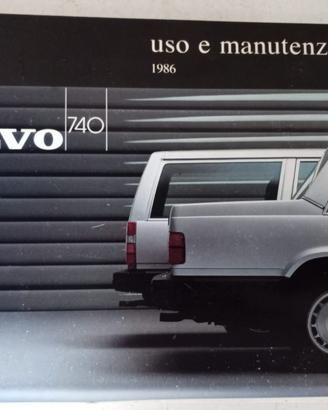 Libretto istruzioni Volvo 740