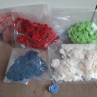 Stock Pannolenci Fustellato  Fiori e Decori