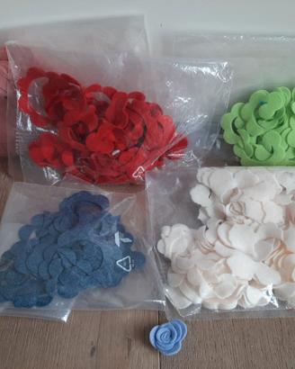 Stock Pannolenci Fustellato  Fiori e Decori