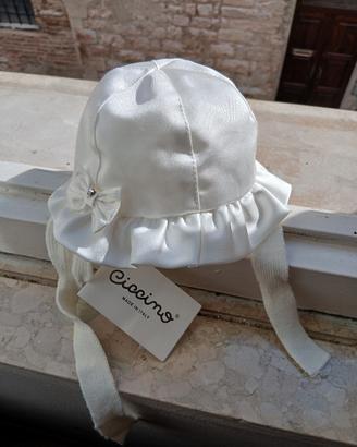 cappellino neonata