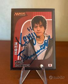 Magic the gathering kenji tsumura card signed