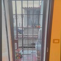 Cancello in ferro con serratura