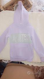 Felpa con Cappuccio Lilla - "Greatest"