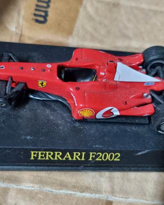 K1907NN-Modellino F1 Ferrari F2002