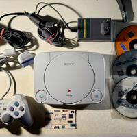 Playstation 1 psone completa 3 giochi originali