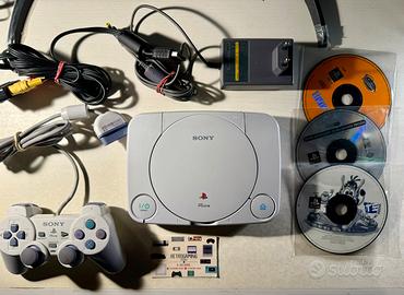 Playstation 1 psone completa 3 giochi originali