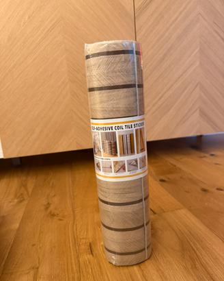 Carta da parati effetto legno