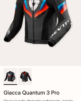 Giacca Moto in Pelle REV'IT