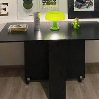 Tavolo design nero allungabile