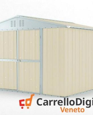 Box struttura lamiera Acciaio 327x307cm avorio
