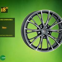 Cerchi in Lega Mak 18" per Bmw