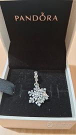Charm Pandora doppio - fiocco di neve e stella