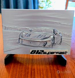 Ferrari 812 Superfast – 
Quadretto 14cm