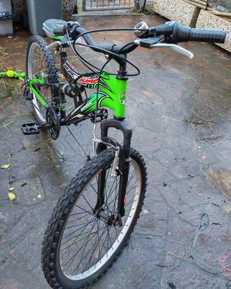 MOUNTAIN BIKE ghiaroni Full powet jump 24"