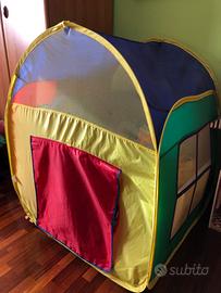 Casetta gioco pop up con palline