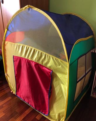 Casetta gioco pop up con palline