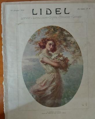 Giornali antichi LIDEL e La mode illustrée