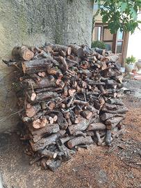 Catasta legna olivo da ardere