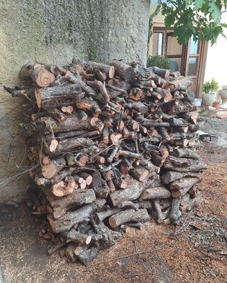 Catasta legna olivo da ardere