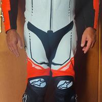TUTA IN PELLE ALPINESTARS GP-PLUSV2 TAGLIA 50