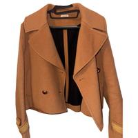 Cappotto corto color Cammello - P.A.R.O.S.H